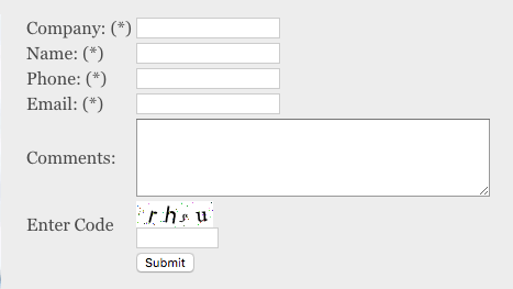 Image of a badly designed form.